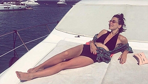 Merve Boluğur Kusursuz fiziğiyle dikkat çekti 