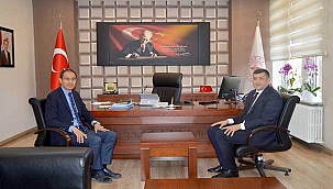 Milletvekili Baki Ersoy’dan İl Sağlık Müdürü Erşan’a Hayırlı Olsun Ziyareti