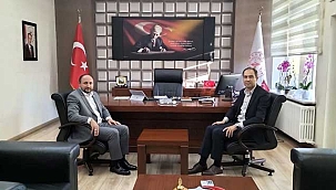 Milletvekili Karayel’den İl Sağlık Müdürü Erşan’a Hayırlı Olsun Ziyareti