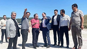 Milletvekili Karayel, Yapımı Devam Eden Hacılar-Erciyes Yolunu İnceledi