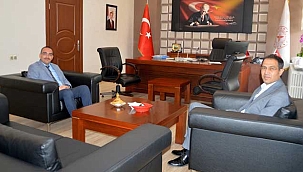 Özdemir’den İl Sağlık Müdürü Erşan'a Ziyaret