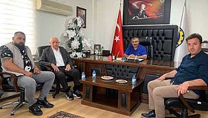 Saray Tarım ve Hayvancılık Şirket Yöneticilerinden Başkan Güneş'e Ziyaret