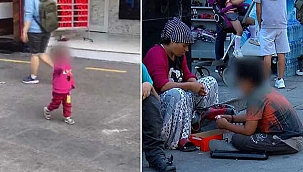 Şiddet uygulanarak dilendirilen çocukların...