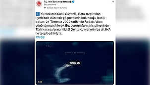 Yunanistan'ın düzensiz göçmenleri Türk kara sularına ittiği o anlar 