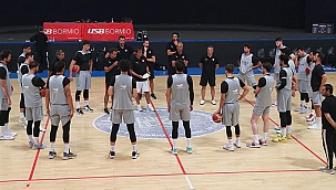 A Milli Erkek Basketbol Takımı, Bormio'da Kamp Çalışmalarına Başladı