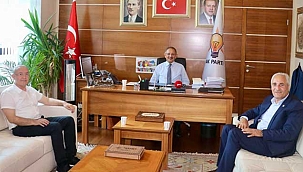 AK Parti Ağrı İl Teşkilatından Başkan Özhaseki’ye Ziyaret