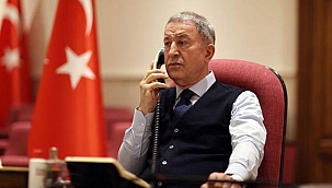 Akar, Ukraynalı Mevkidaşıyla Görüştü