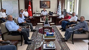 Başkan Abdulkadir Güneş’ten DSİ 12. Bölge Müdürü Okan Bal’a Ziyaret