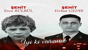 Başkan Emine Timuçin’den Eren Bülbül ve Ferit Gedik Mesajı