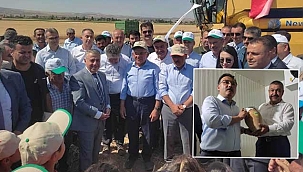 Başkan Güneş, Buğday Hasadı Etkinliğine Katıldı