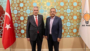 Başkan Özhaseki, Batman Beşiri Belediye Başkanı Karabulut ile Görüştü