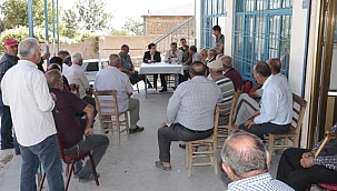 Başkan Taşyapan ve Kaymakam Altıntaş’tan Mahalle Ziyaretleri