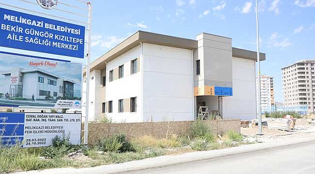 Bekir Güngör Kızıltepe Aile Sağlığı Merkezi hizmet vermeye hazırlanıyor