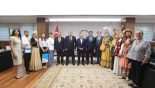 Büyükkılıç, Türk Dünyasından Gelen Misafirleri Ağırladı