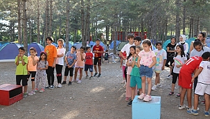 Büyükşehir Belediyesi'nin Doğa kampı büyük ilgi görüyor