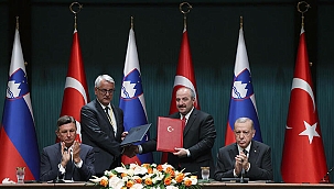 Cumhurbaşkanı: Slovenya ile ikili ticaret hacmimiz geçen sene 2,3 milyar dolar seviyesine ulaştı