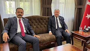 Dr. Avşar Aslan’dan Çankaya Kaymakamı Murat Duru’ya Ziyaret