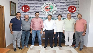 DSİ 12. Bölge Müdürlüğünden Başkan Halit Taşyapan'a Ziyaret