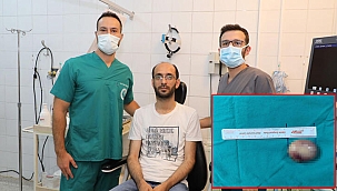 Dünyada ilk oldu: Gırtlağından yumruk büyüklüğünde... işte detayları