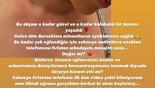 Ece Seçkin'e Sahnede Telefon Fırlattılar! 