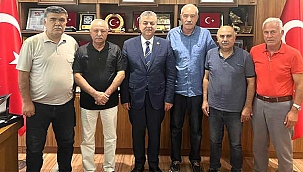 Emekli Polislerden Başkan İncetoprak’a Ziyaret 