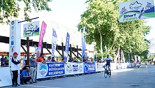 Erciyes Uluslararası Yol Bisikleti Yarışları'nın üçüncü etabı Grand Prix Yahyalı'da 