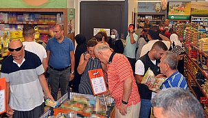 Erdoğan'ın talimatının ardından Tarım Kredi Kooperatif marketlerinde indirim yoğunluğu