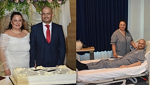Hastanede önce nikah yapıldı sonra kök hücre nakli
