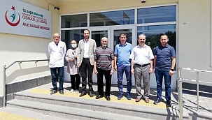 İl Sağlık Müdürü Erşan, Hayırseverler ile Birlikte Aile Sağlığı Merkezlerini Ziyaret Etti