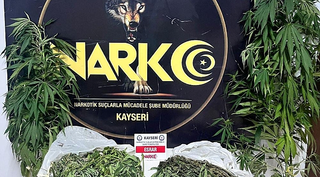 Kayseri'de narkotik ekipleri Temmuz ayında 211 kişiyi yakaladı