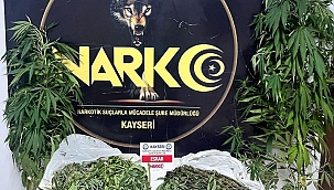 Kayseri'de narkotik ekipleri Temmuz ayında 211 kişiyi yakaladı