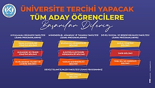 Kayseri Üniversitesi Tercih Döneminde Yeni Öğrencilerini Bekliyor