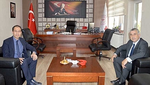 Kocasinan Kaymakamı Abay’dan İl Sağlık Müdürü Erşan'a Ziyaret