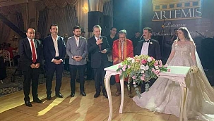 KTO Meclis Başkanı Arslan, Esra-İsa Çiftinin Mutluluklarına Şahitlik Etti