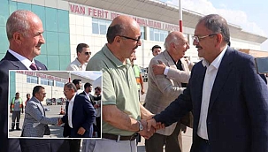 Mehmet Özhaseki’ye Van’da Çoşkulu Karşılama