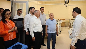 Milletvekili İsmail Tamer’den Yahyalı Devlet Hastanesine Ziyaret