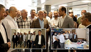 Mustafa Elitaş’dan Develi Şehit Ekrem Karakaya Devlet Hastanesi'ni Ziyaret