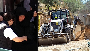 Son dakika: Kocasını ve kızını öldürüp üst üste gömmüş