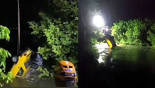 Otomobille Uçtuğu Sulama Kanalında Boğuldu