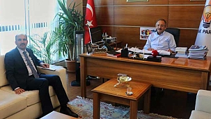 Özhaseki, Konya Büyükşehir Belediye Başkanı Altay ile Görüştü