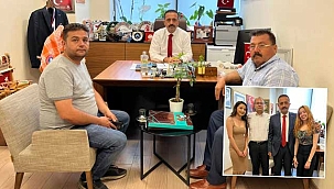Polat ve Arslan Ailelerinden Dr. Avşar Aslan'a Ziyaret