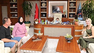 Rektör Özkan,Ömer Özkan İle Bir Araya Geldi