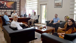 Sivas İl Sağlık Müdürü Moğolkoç'tan İl Sağlık Müdürü Erşan'a Ziyaret