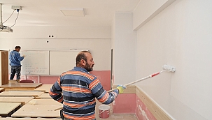 Talas’ın Okullarına 2 Milyon Liralık Bakım Onarım