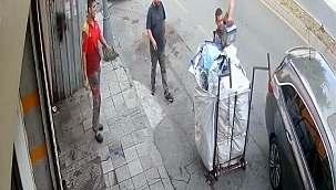 Tamirciye sopayla saldırıp akü çaldı