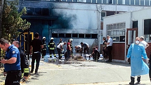 Tekirdağ Çerkezköy'de fabrikada patlama sonrası yangın: 3 yaralı