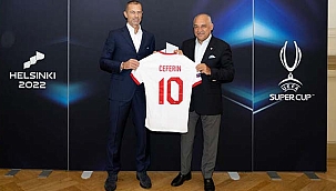 TFF Başkanı UEFA Başkanı İle Bir Araya Geldi