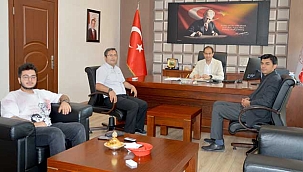 Tokat Devlet Hastanesi Müdürü Şahin'den İl Sağlık Müdürü Erşan'a Ziyaret