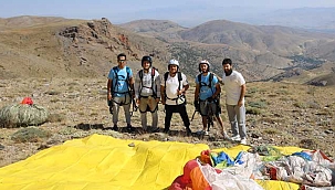 Yahyalı'da Yamaç Paraşütü Heyecanı