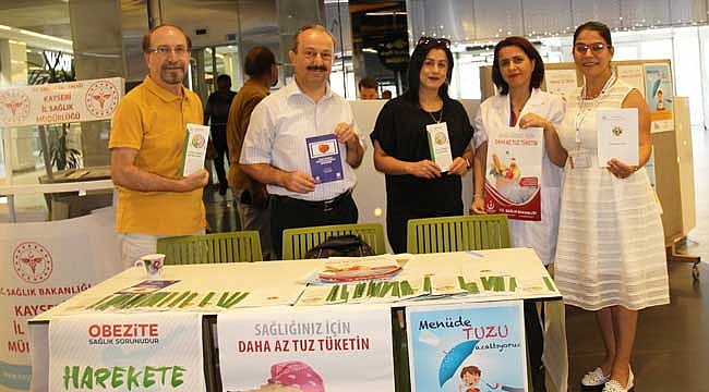 3-9 Eylül Halk Sağlığı Haftası Kapsamında Farkındalık Stantı Kuruldu